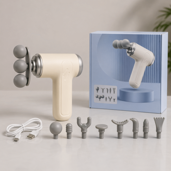 3 Head Massage Gun