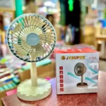 Rechargeable Portable Table Fan – USB Mini Desk Fan
