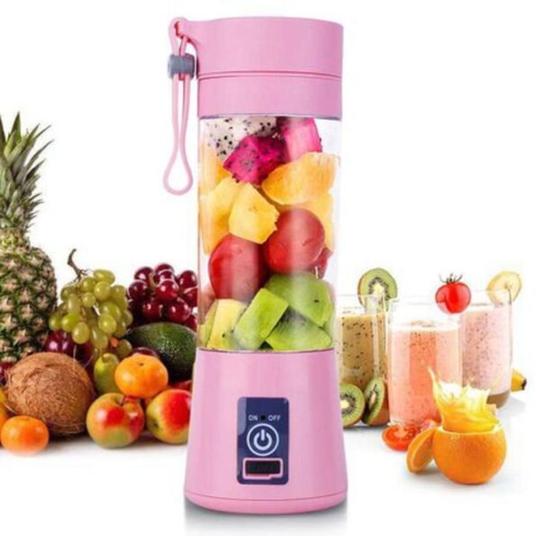 Portable USB Blender Bottle – Rechargeable Mini Juicer Cup